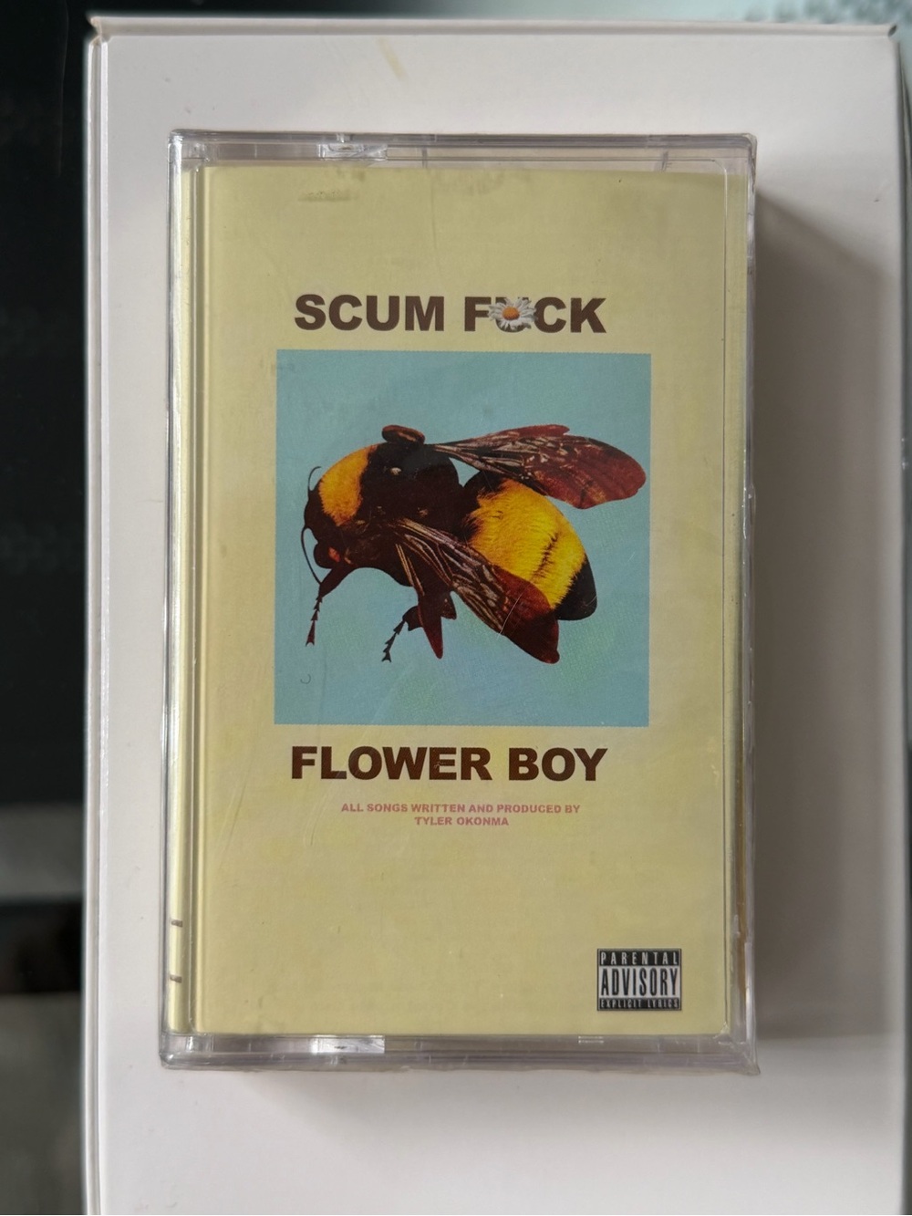 Tyler,the Creator Scum F*ck Flower Boy YELLOW CASSETTE Sealed NEW Limited Ed.